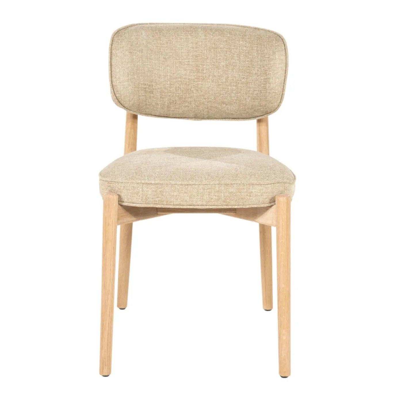 Eleonora Eetkamerstoel Rune Naturel Taupe Serene