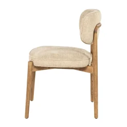 Eleonora Eetkamerstoel Rune Bruin Taupe Serene