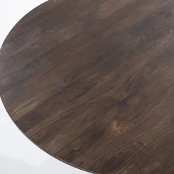 Eleonora Eettafel Aron Bruin 130x130cm