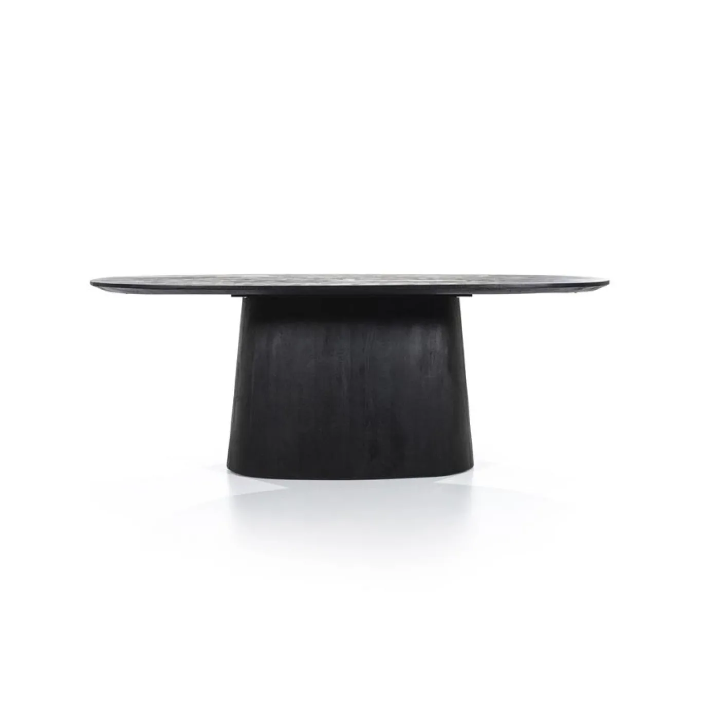 Eleonora Eettafel Aron Ovaal Zwart 200cm
