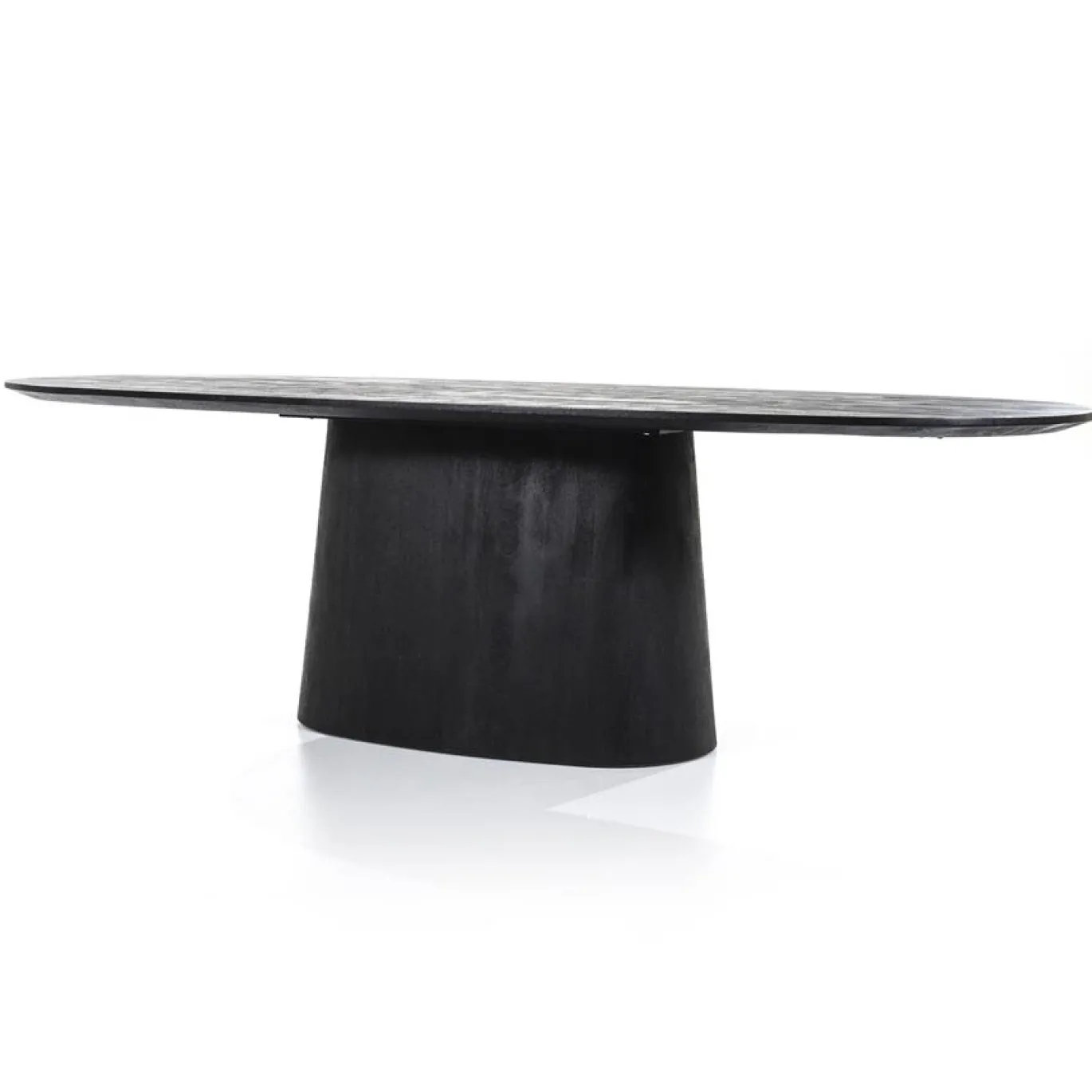 Eleonora Eettafel Aron Ovaal Zwart 200cm
