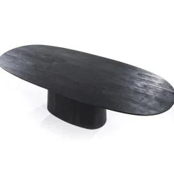 Eleonora Eettafel Aron Ovaal Zwart 200cm