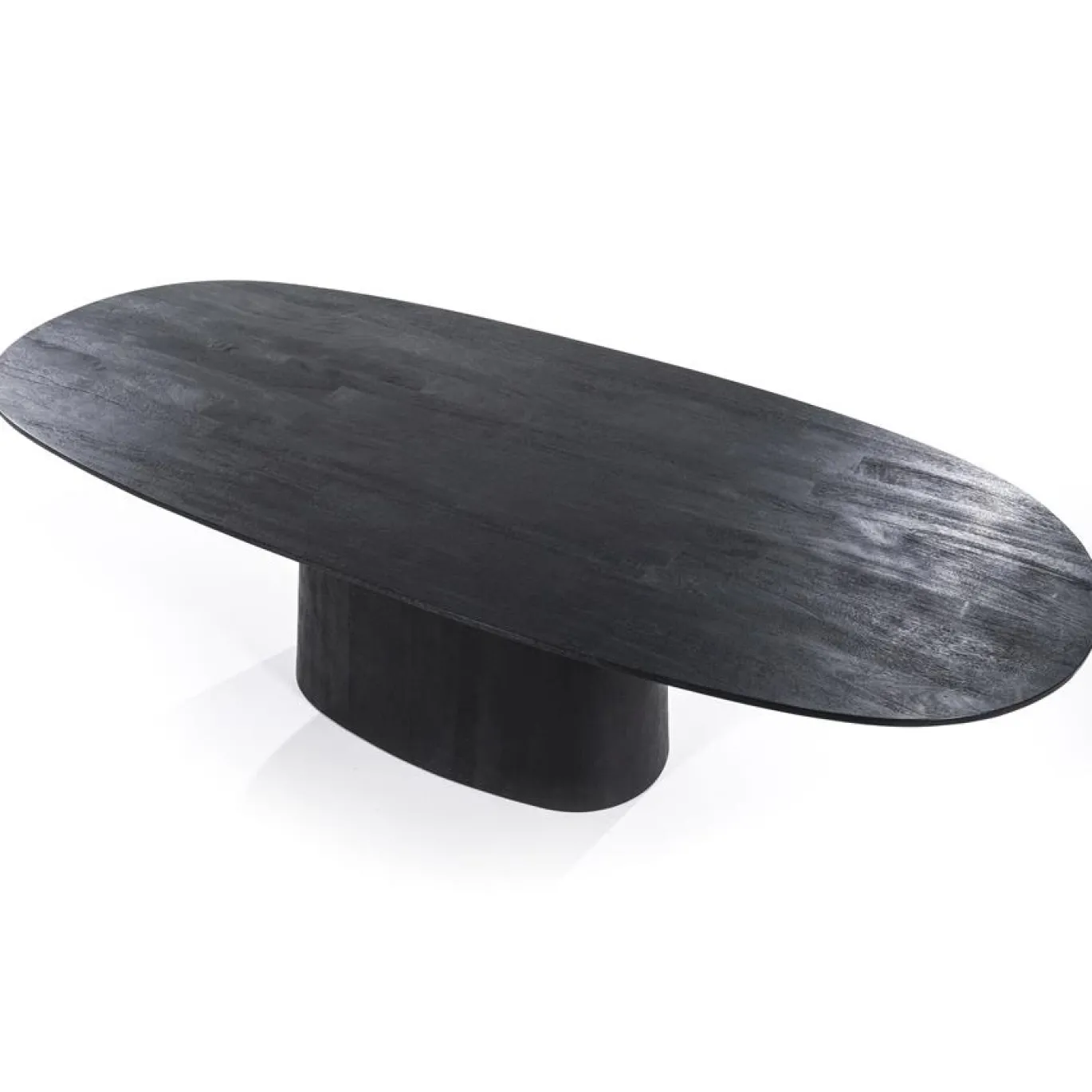 Eleonora Eettafel Aron Ovaal Zwart 200cm