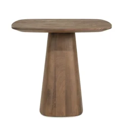 Eleonora Eettafel Aron Vierkant 80x80 Lichtbruin