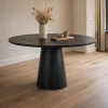 Eleonora Eettafel Aron Zwart 130x130cm