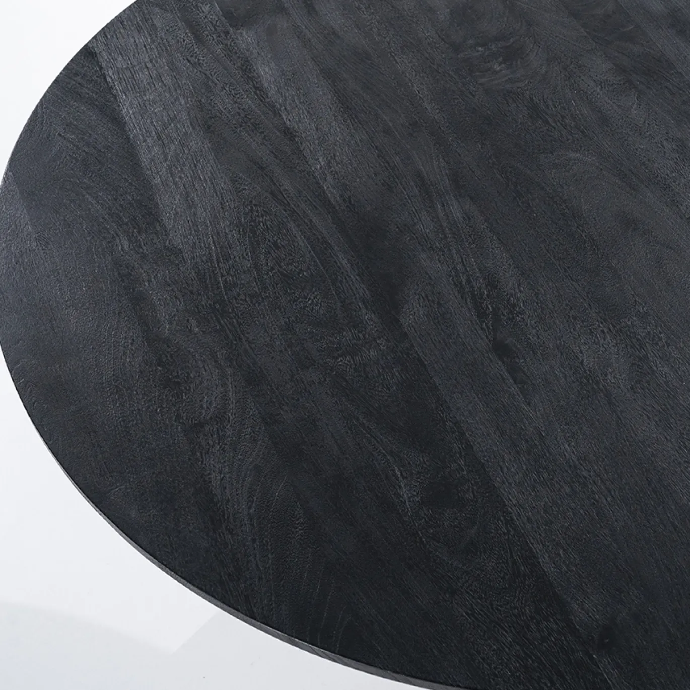 Eleonora Eettafel Aron Zwart 130x130cm