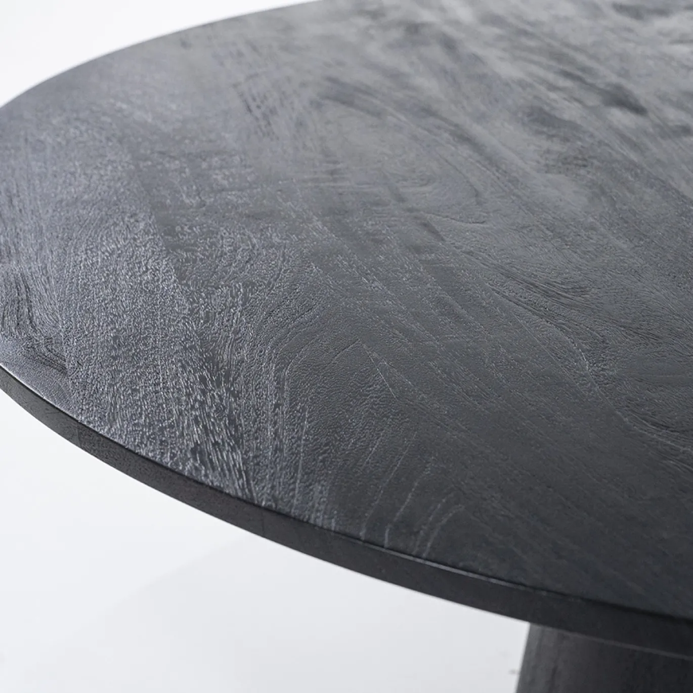 Eleonora Eettafel Aron Zwart 130x130cm