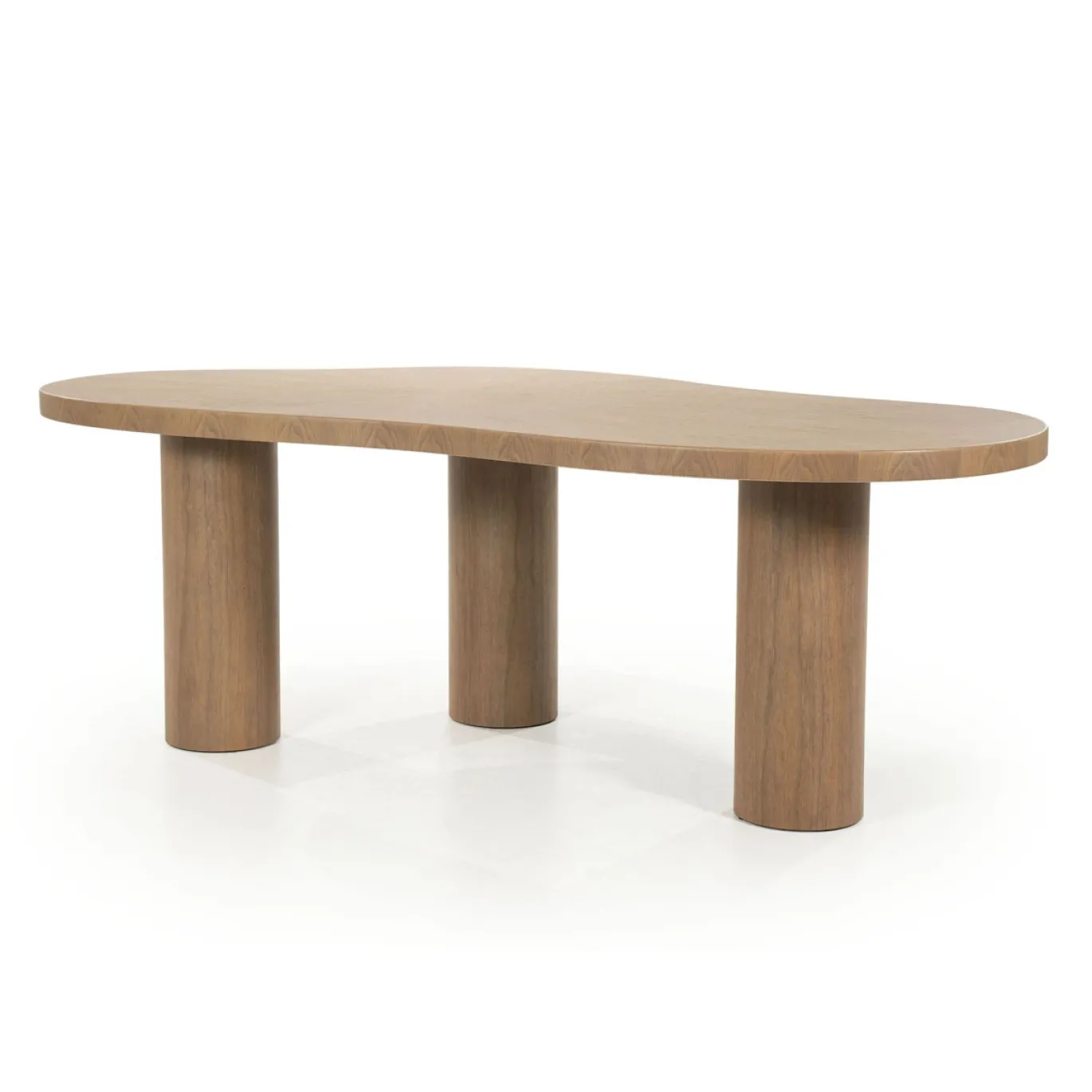 Eleonora Eettafel Bobbie Organisch Lichtbruin 215cm