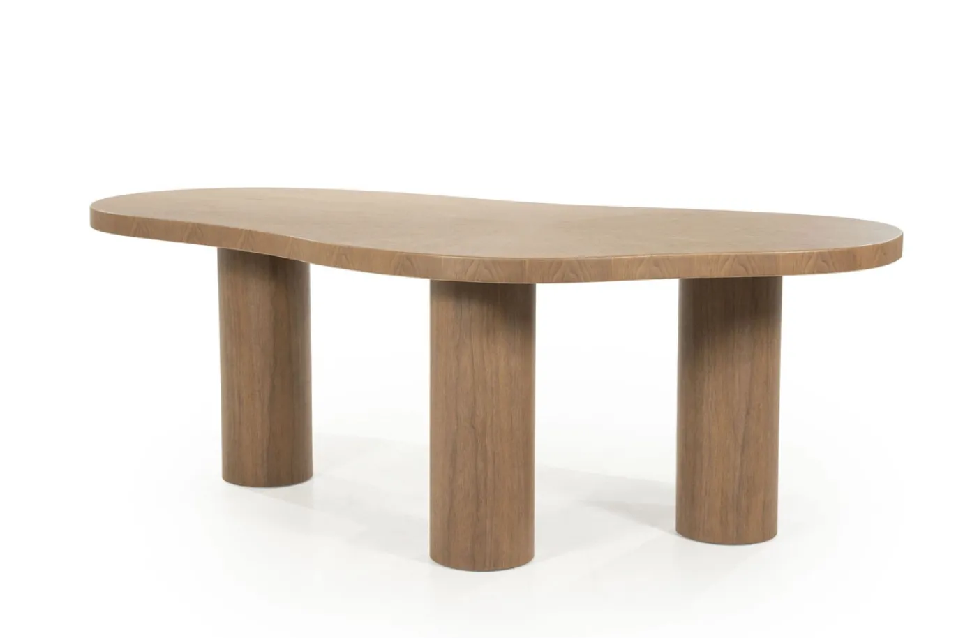 Eleonora Eettafel Bobbie Organisch Lichtbruin 215cm