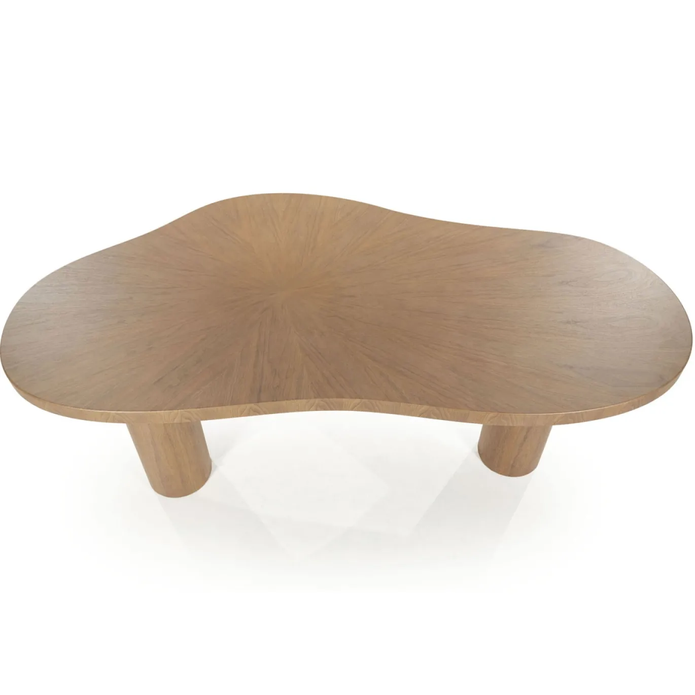 Eleonora Eettafel Bobbie Organisch Lichtbruin 215cm