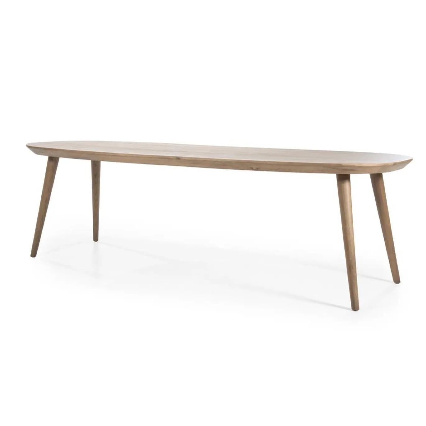 Eleonora Eettafel Elijah 260x100cm Eiken Bruin