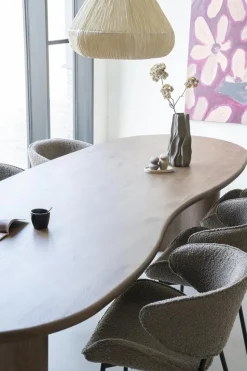 Eleonora Eettafel Josh 250x110cm Bruin