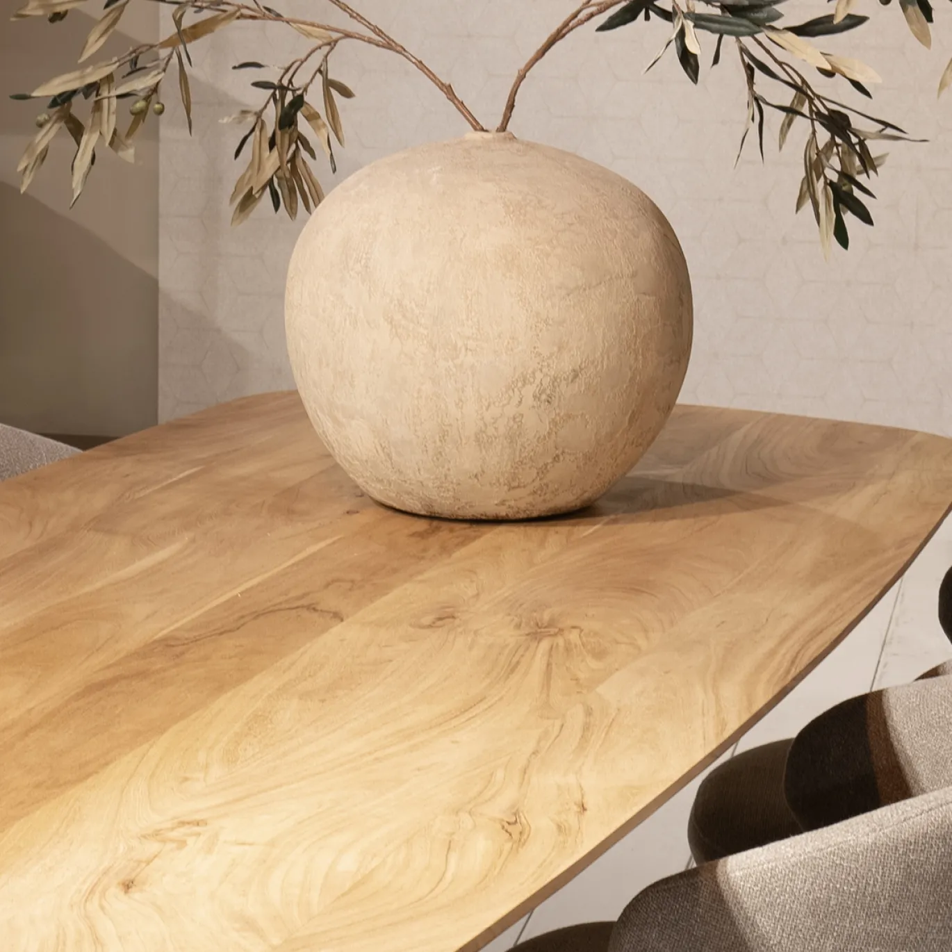 Eleonora Eettafel Nikki 280x100cm Naturel