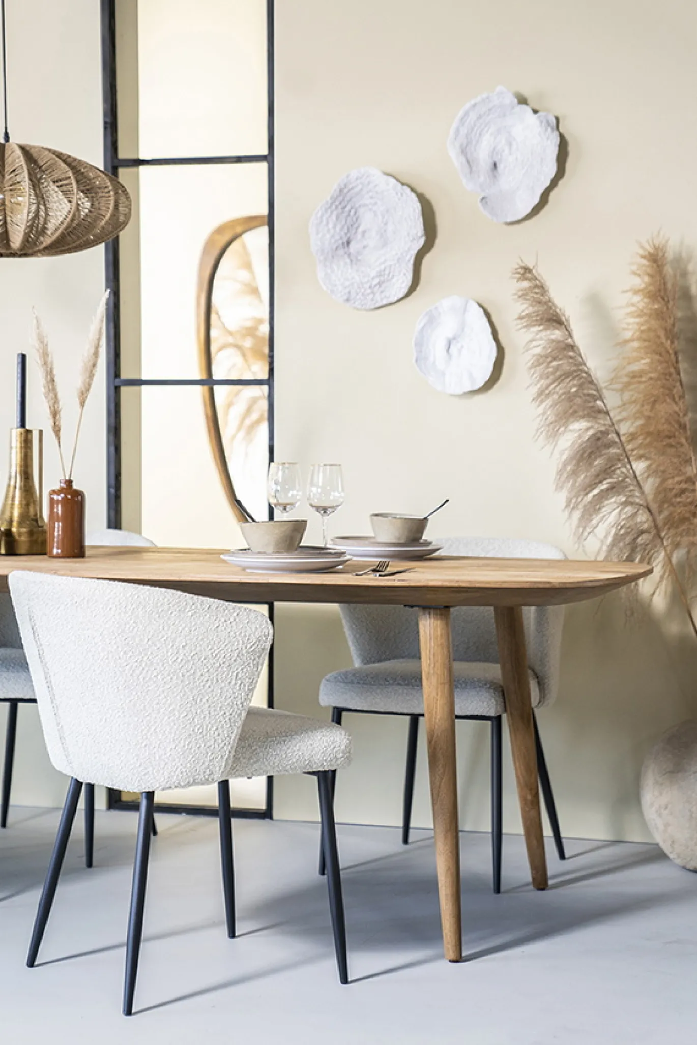 Eleonora Eettafel Tabassum Teakhout 260cm