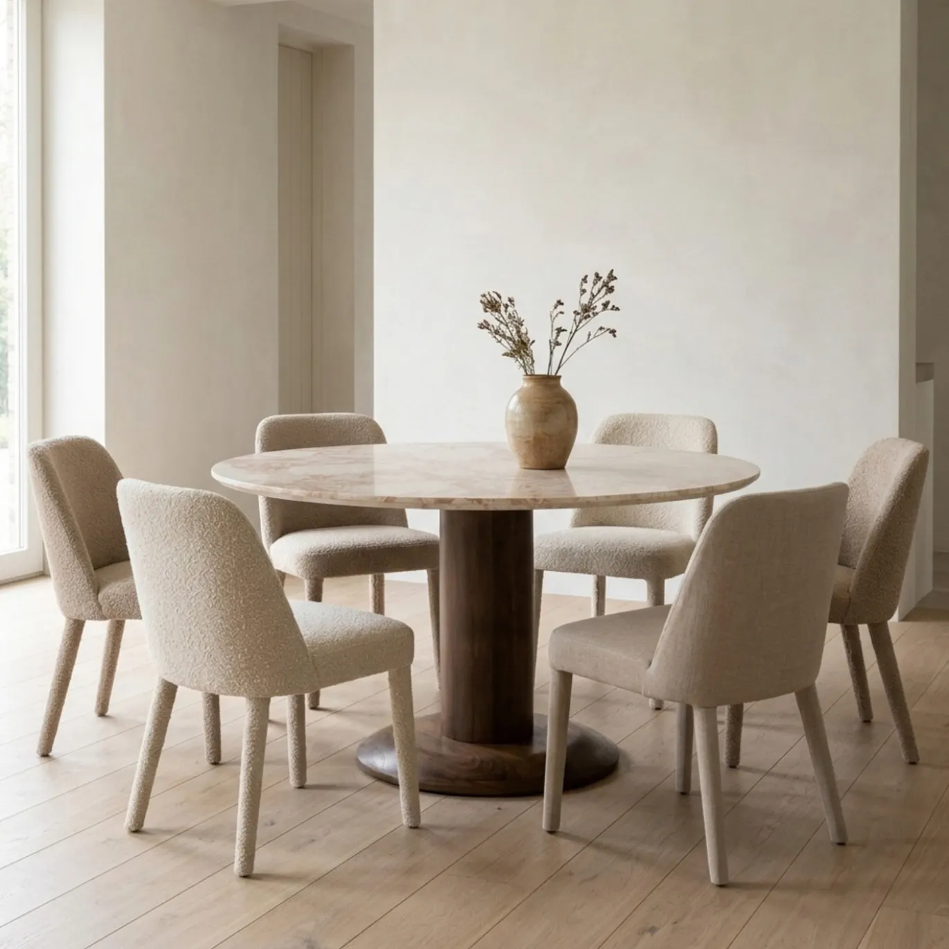 Eleonora Eettafel Ted Beige/Bruin