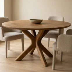 Eleonora Eettafel Tycho 150x77cm Lichtbruin