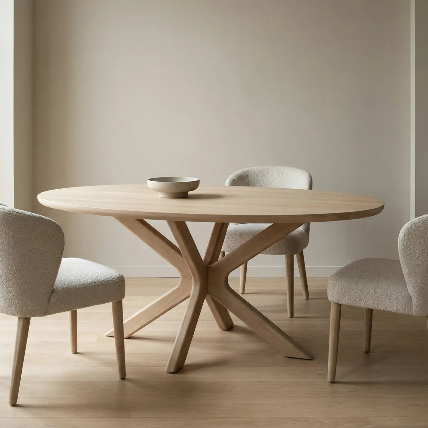 Eleonora Eettafel Tycho 160x110cm Naturel