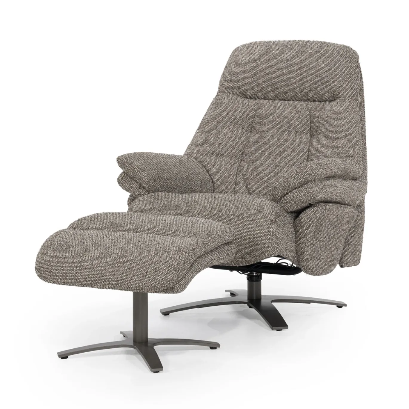 Eleonora Fauteuil Caleb Taupe Salerno