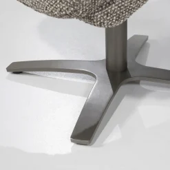 Eleonora Fauteuil Caleb Taupe Salerno