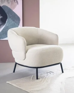 Eleonora Fauteuil David Beige Safari