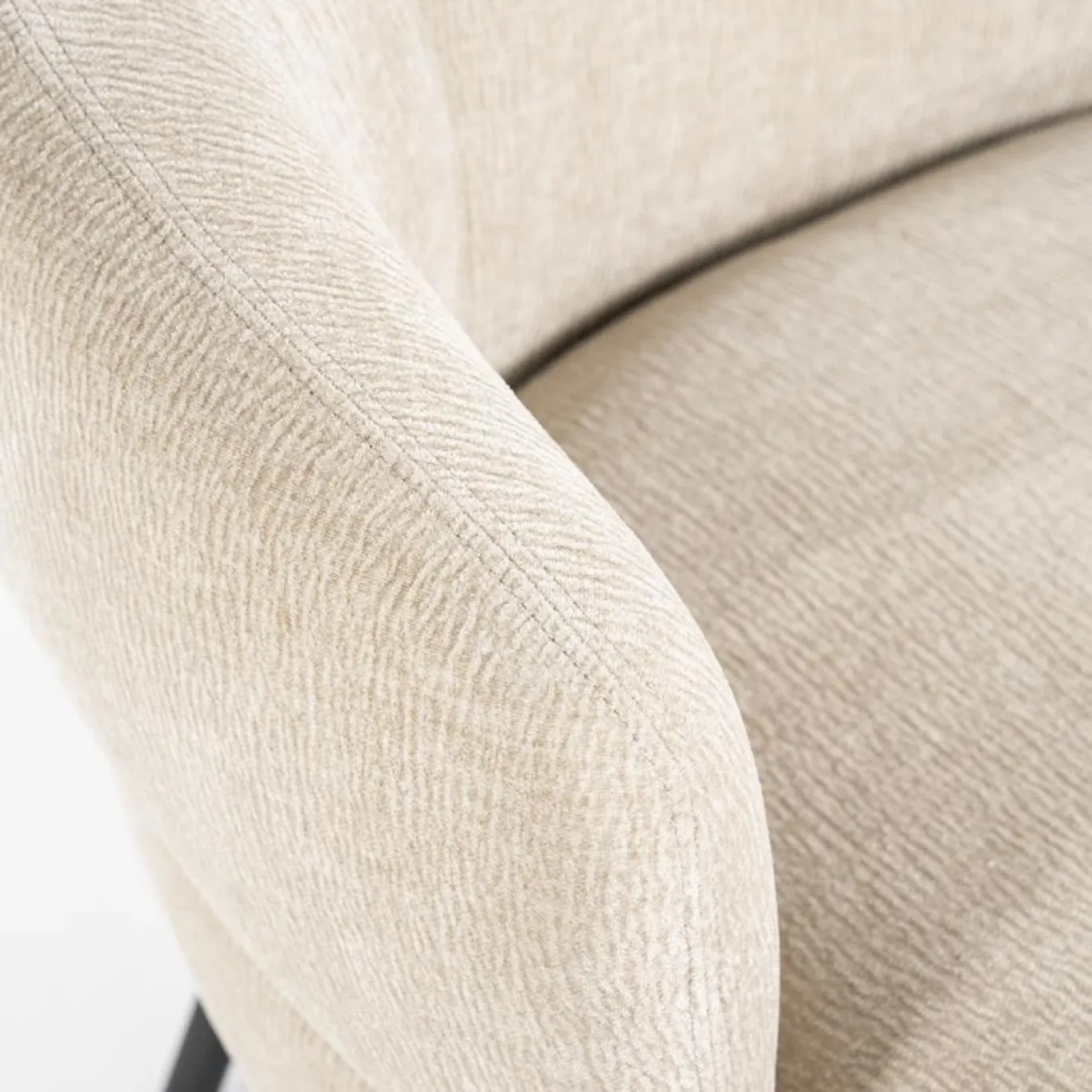 Eleonora Fauteuil David Taupe Safari