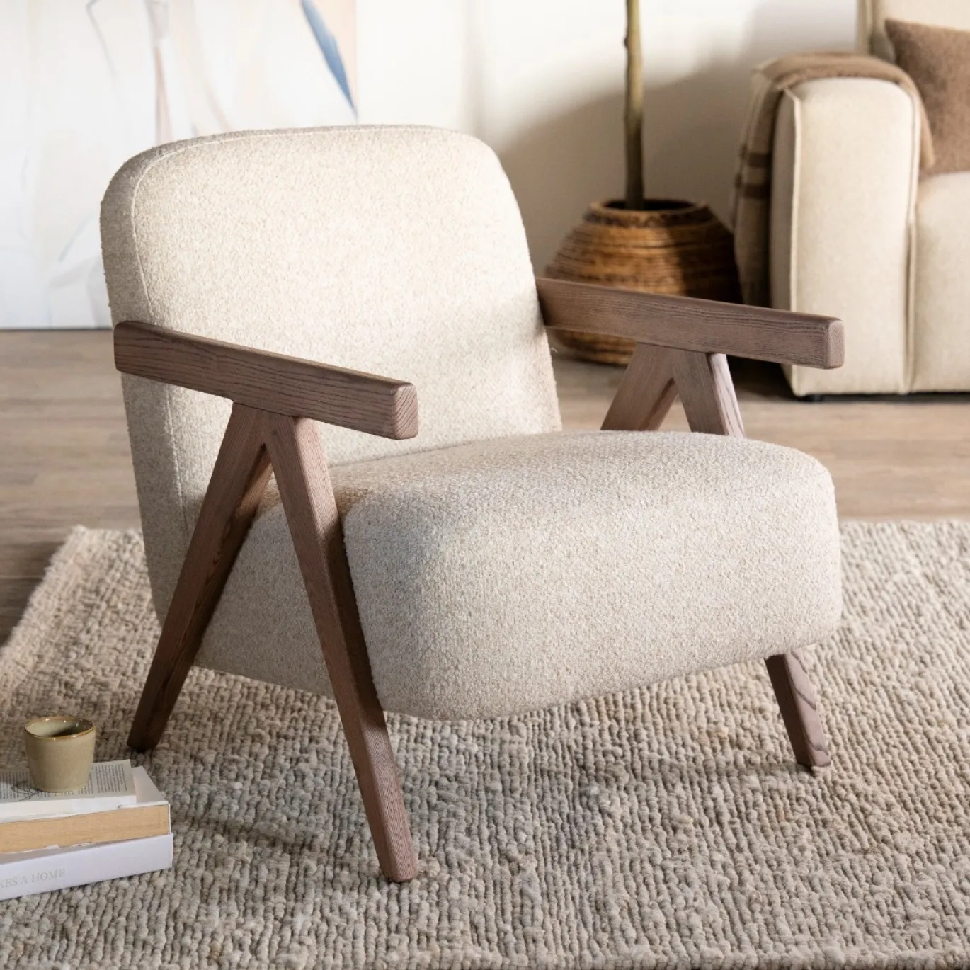 Eleonora Fauteuil Francis Beige Flou
