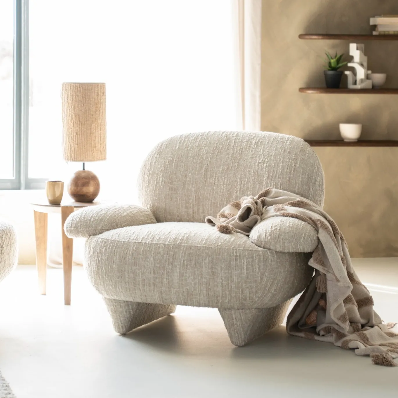 Eleonora Fauteuil Jayden Beige Barkley