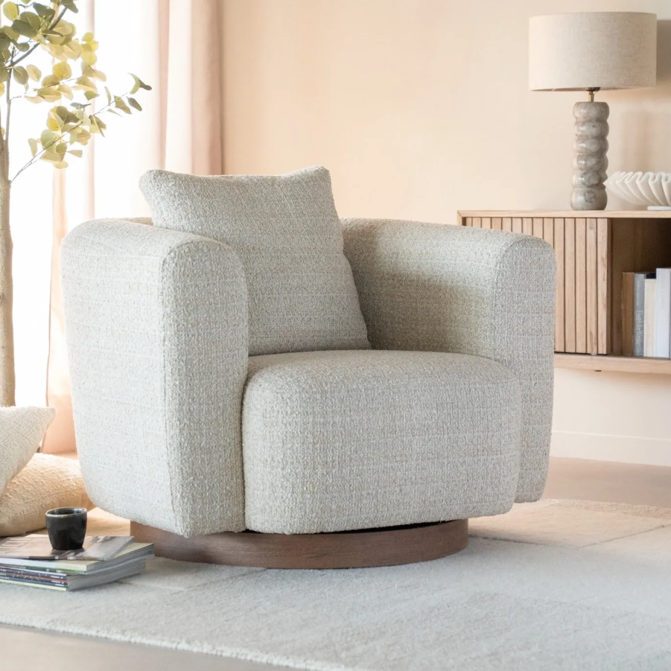Eleonora Fauteuil Jordan Beige Asti