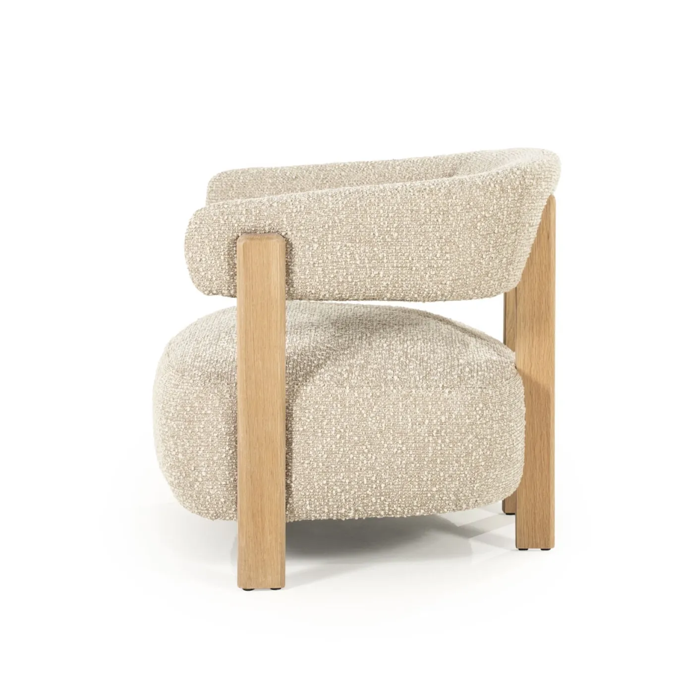 Eleonora Fauteuil Lola Taupe Hush