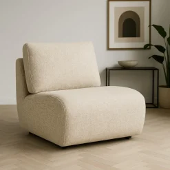 Eleonora Fauteuil Lucia Taupe Donna