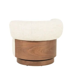 Eleonora Fauteuil Nila Bruin Beige Vanu