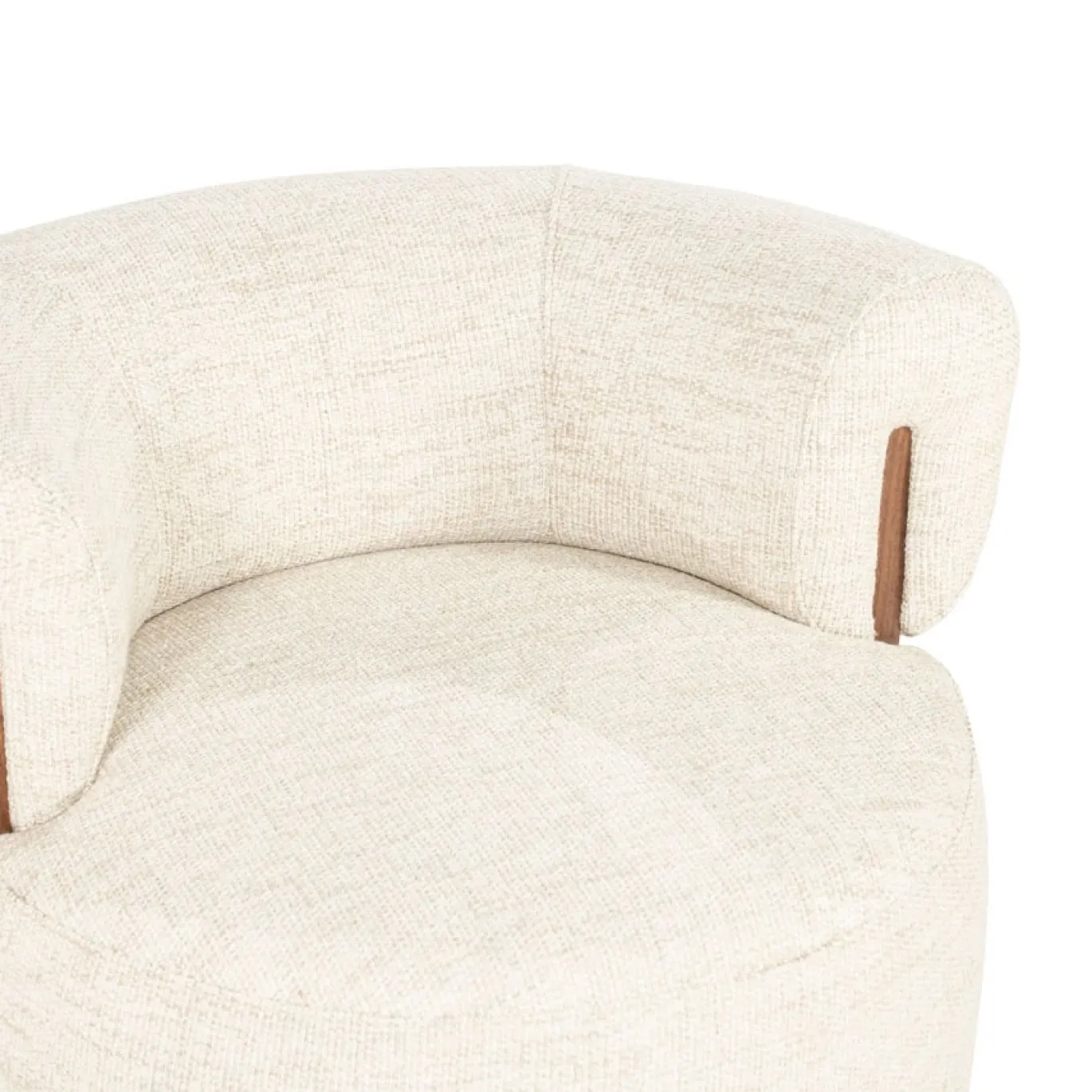 Eleonora Fauteuil Nila Bruin Beige Vanu