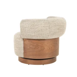 Eleonora Fauteuil Nila Bruin Taupe Vanu