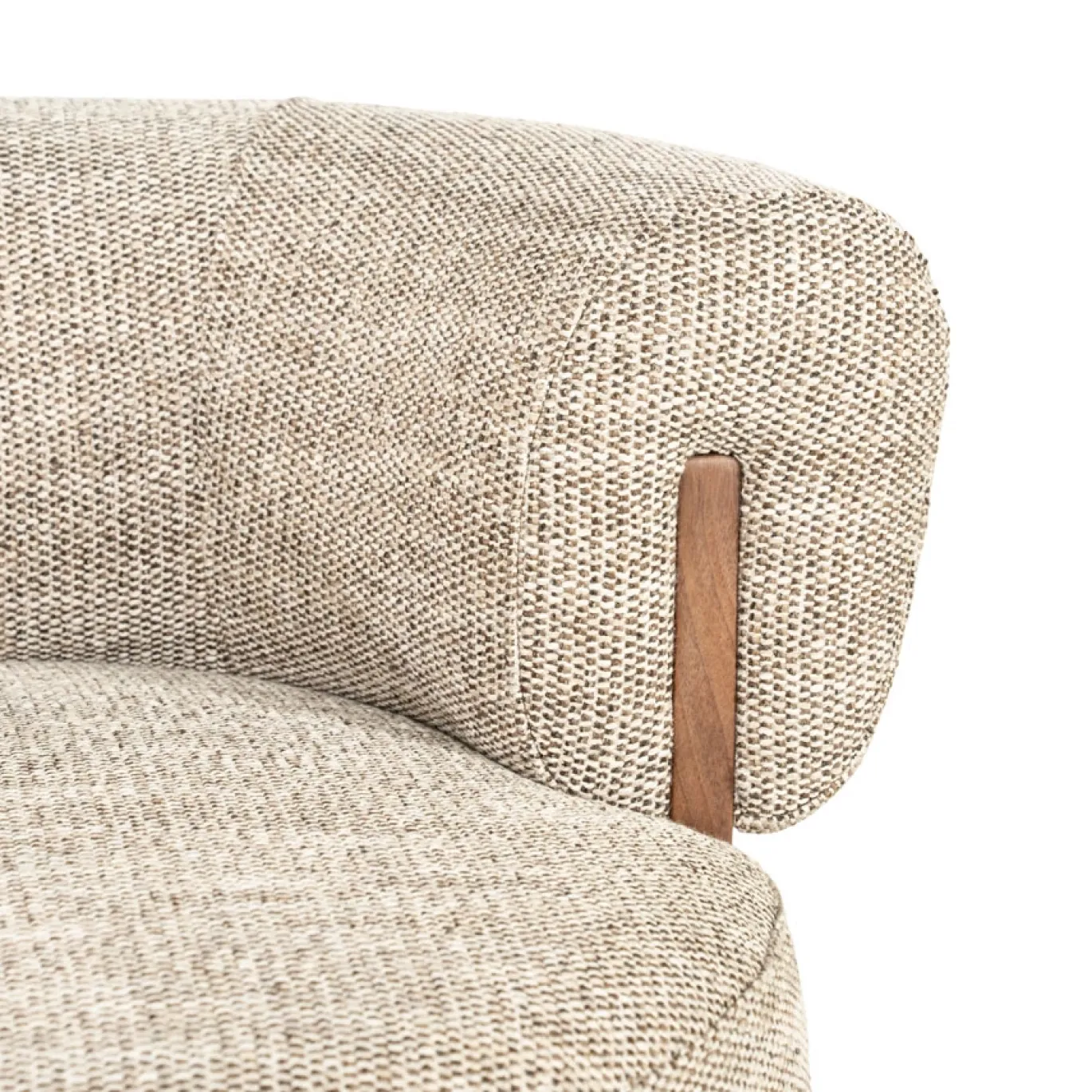Eleonora Fauteuil Nila Bruin Taupe Vanu