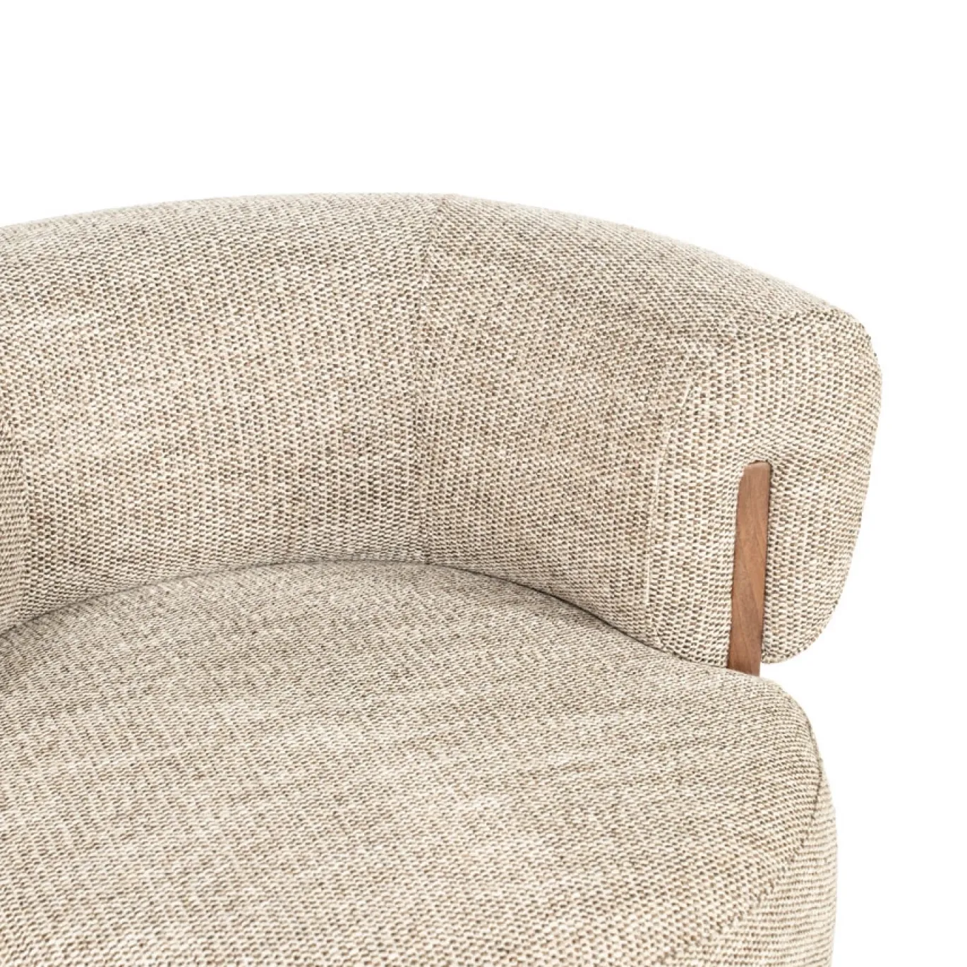 Eleonora Fauteuil Nila Bruin Taupe Vanu