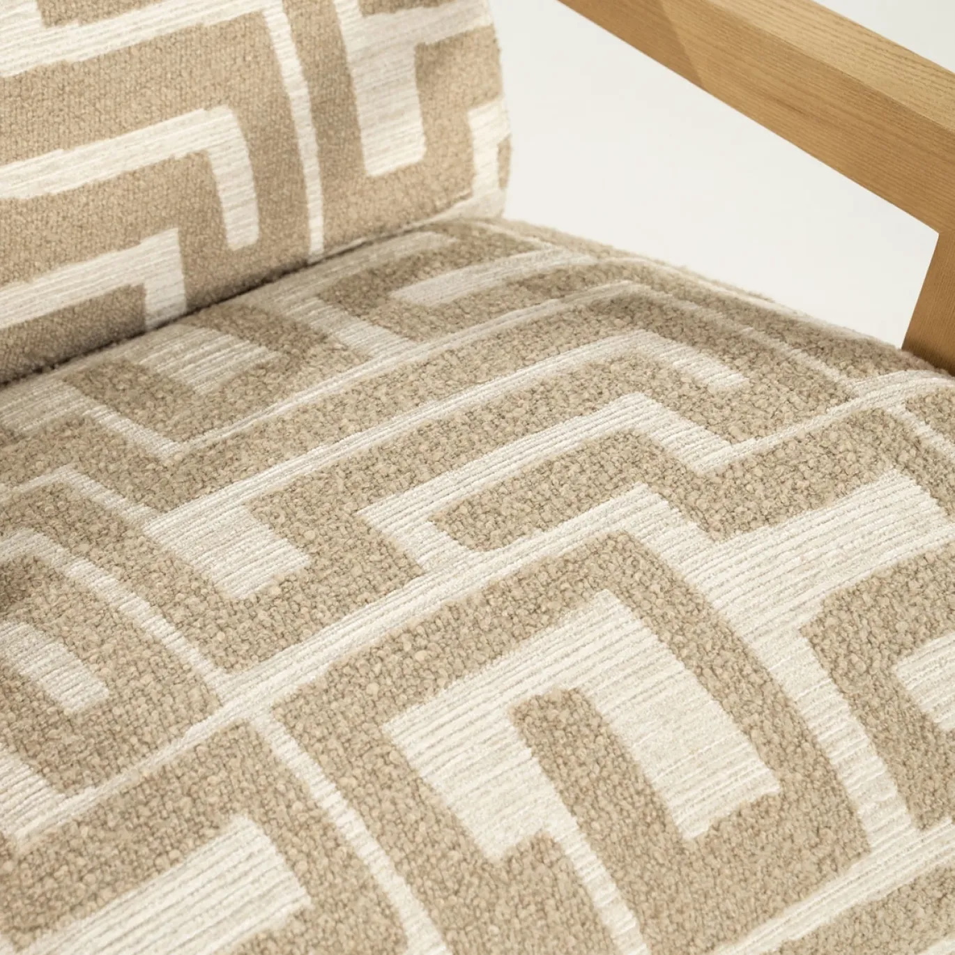 Eleonora Fauteuil Olek Taupe Libre