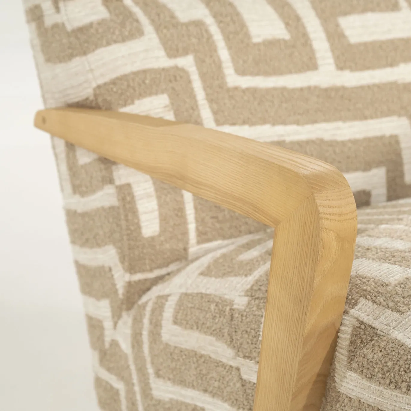 Eleonora Fauteuil Olek Taupe Libre