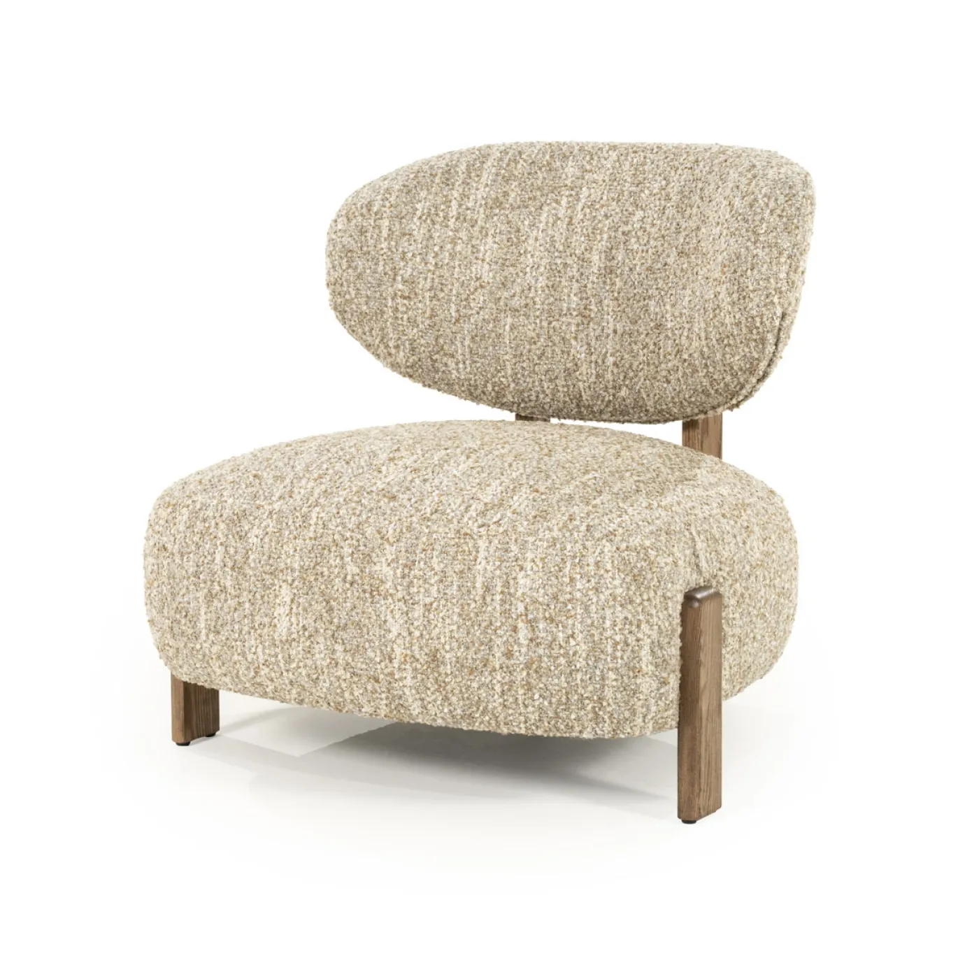 Eleonora Fauteuil Reza Bruin Beige Bay