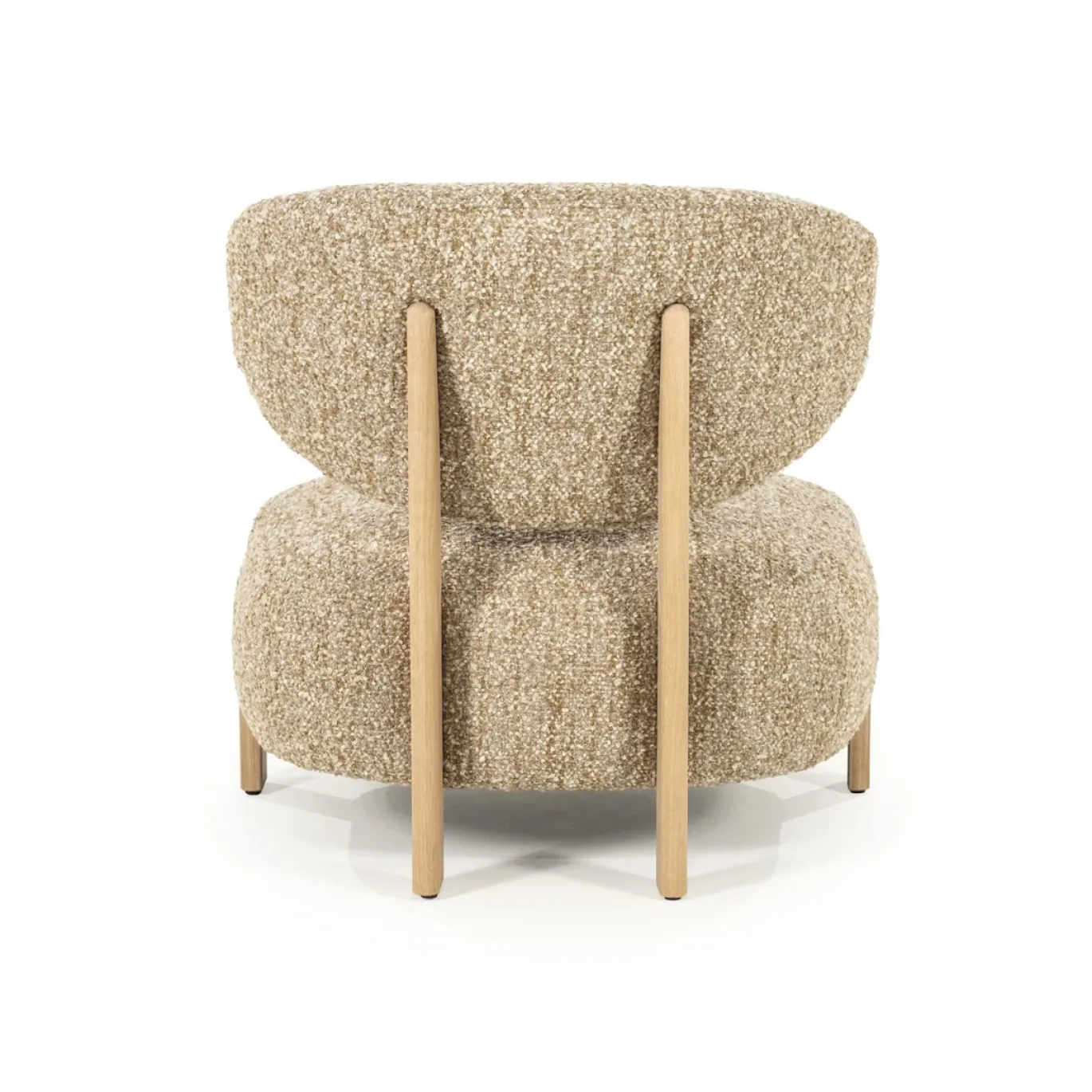 Eleonora Fauteuil Reza Naturel Taupe Bay