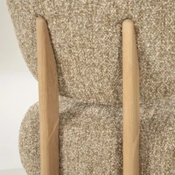 Eleonora Fauteuil Reza Naturel Taupe Bay