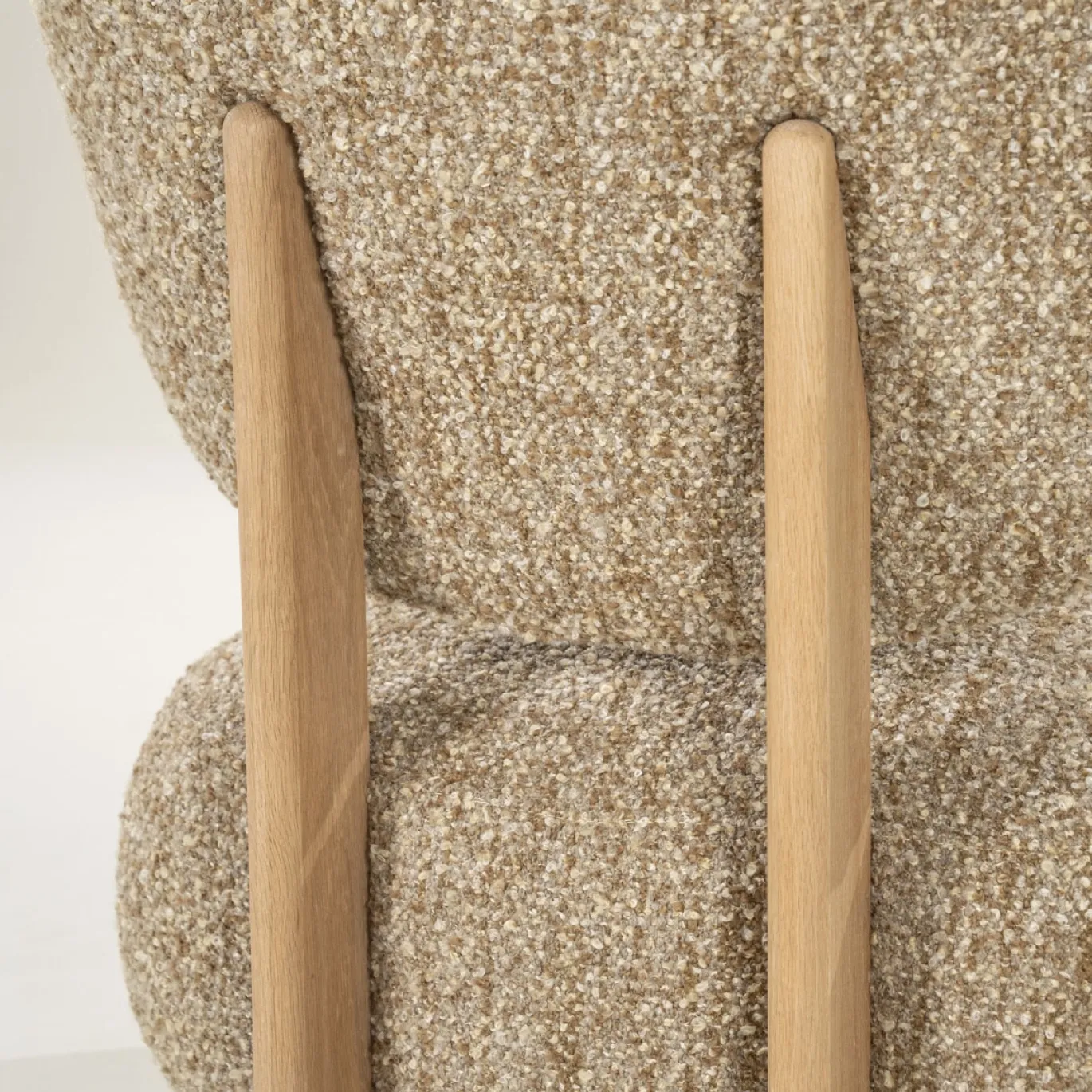 Eleonora Fauteuil Reza Naturel Taupe Bay