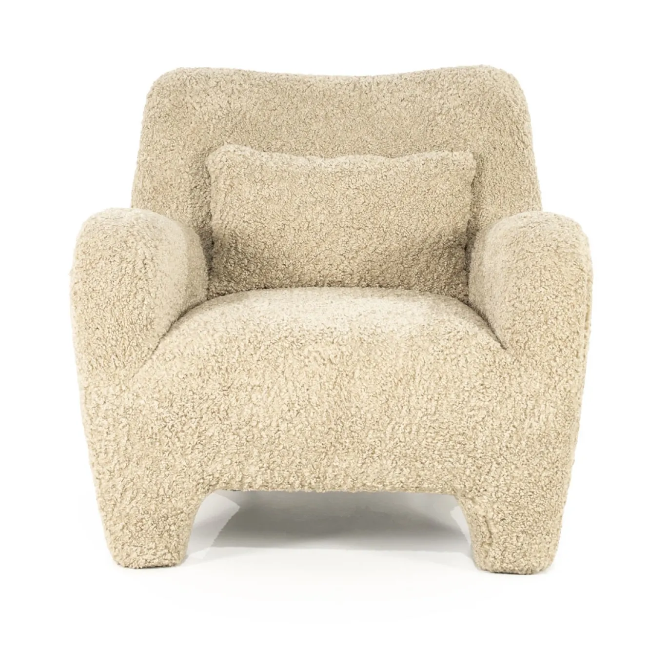 Eleonora Fauteuil Shaun Taupe Sheep