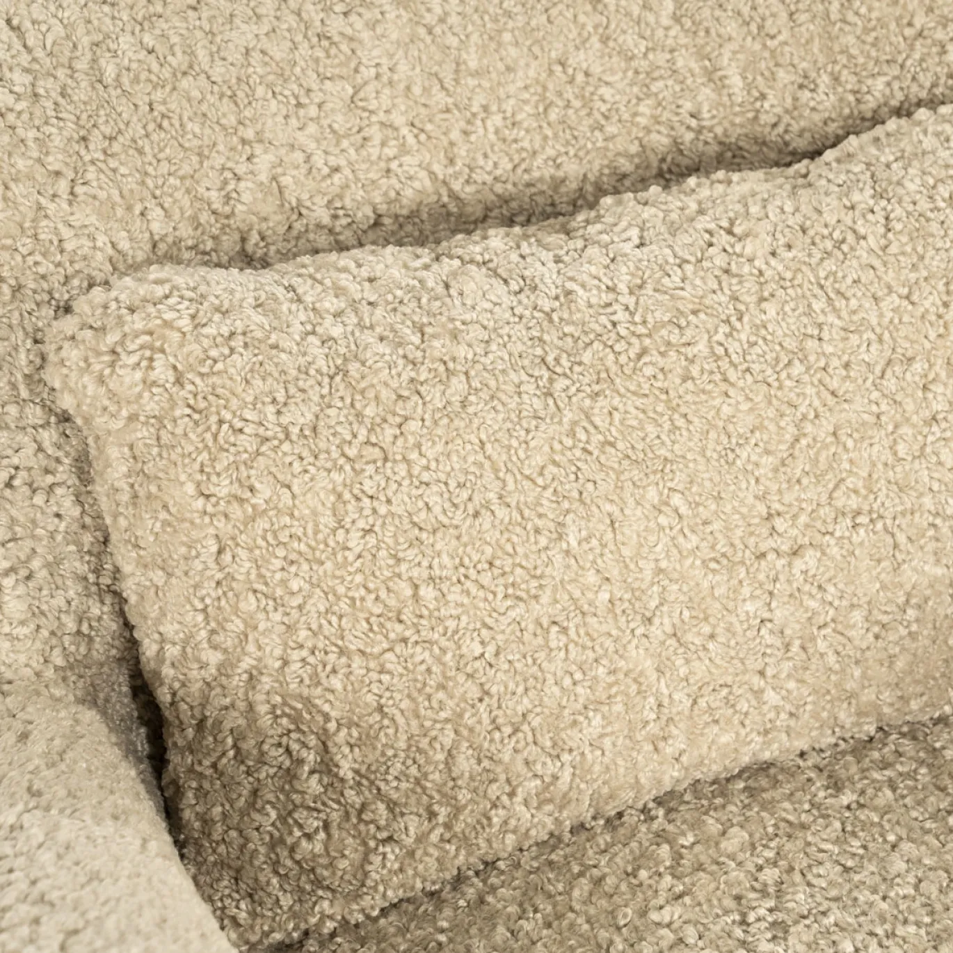 Eleonora Fauteuil Shaun Taupe Sheep