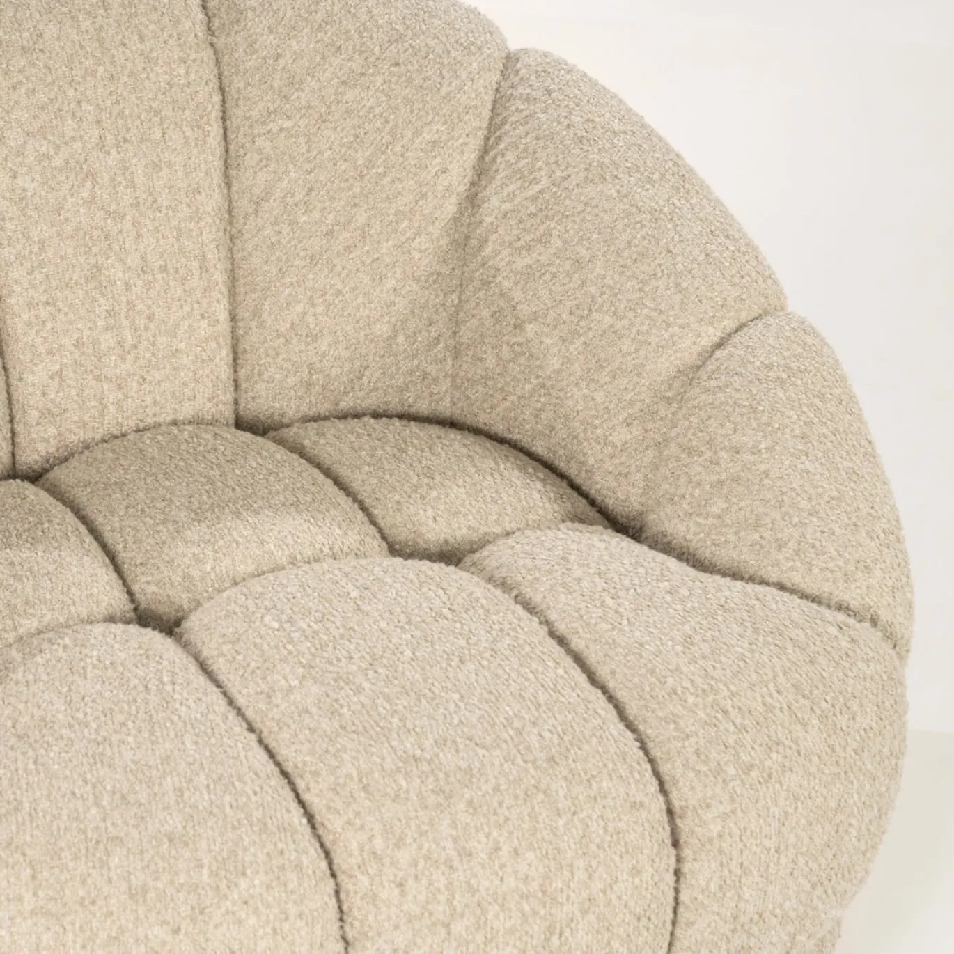 Eleonora Fauteuil Tina Beige Flou