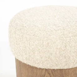 Eleonora Poef George Beige Flou
