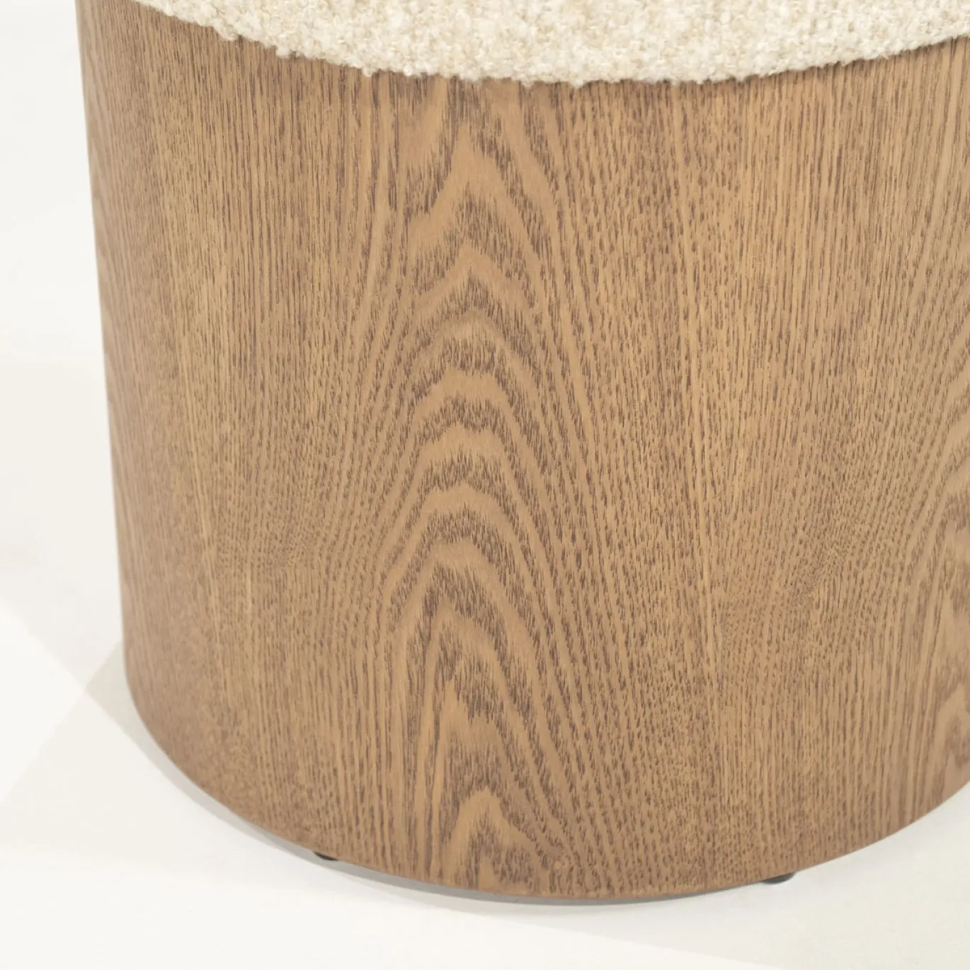 Eleonora Poef George Beige Flou