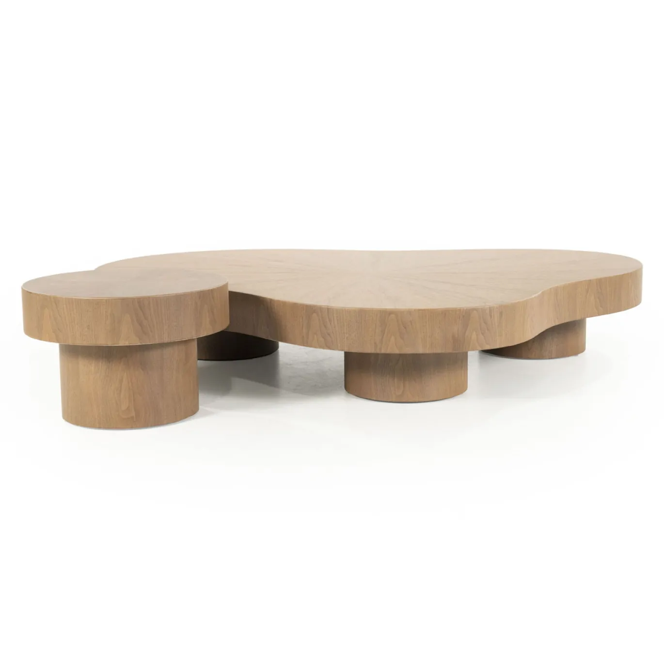 Eleonora Salontafel Bobbie Organisch Lichtbruin