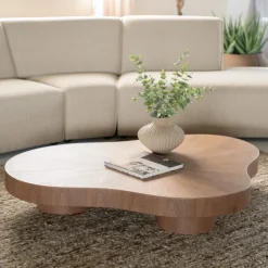 Eleonora Salontafel Bobbie Organisch Lichtbruin
