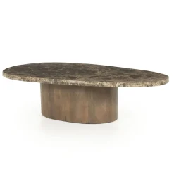 Eleonora Salontafel Bradley Marmer Bruin