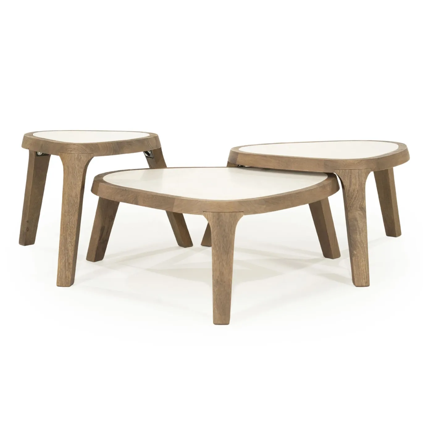 Eleonora Salontafel Fred Marmer/Bruin Large